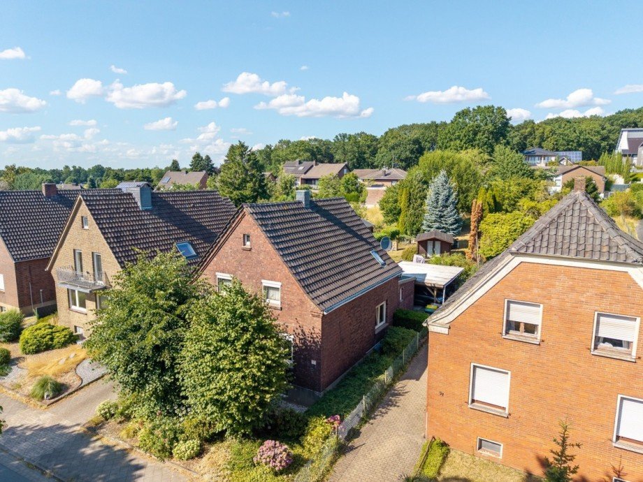 Hausseite Einfamilienhaus Bedburg-Hau