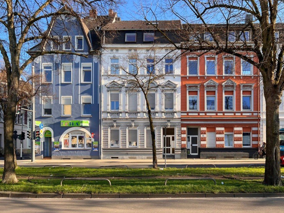 Au�enansicht Mehrfamilienhaus Krefeld