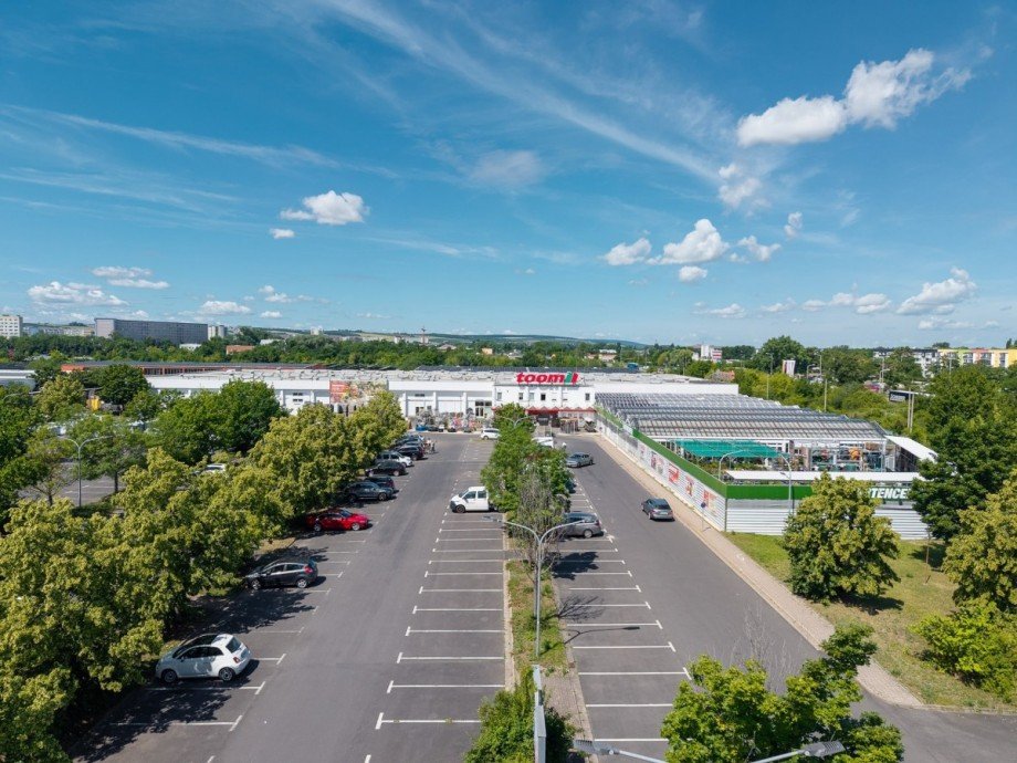 Ansicht Einkaufszentrum Erfurt