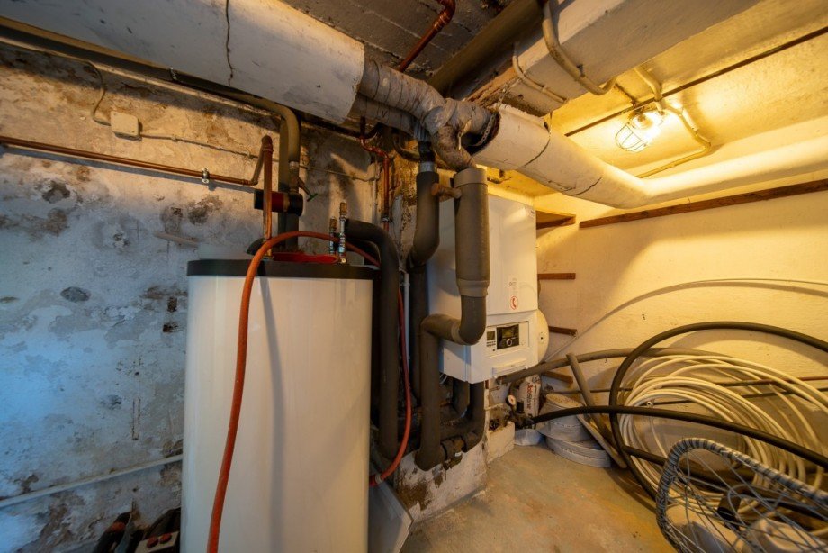 Heizungsanlage Doppelhaush�lfte Kleve