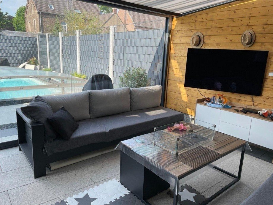 Outdoor Wohnzimmer Einfamilienhaus Xanten