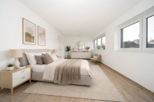 Beispiel Schlafzimmer Bezugsfertige Neubauwohnung in City-Lage