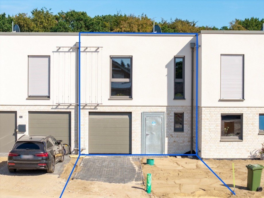Au�enansicht Reihenmittelhaus Kleve