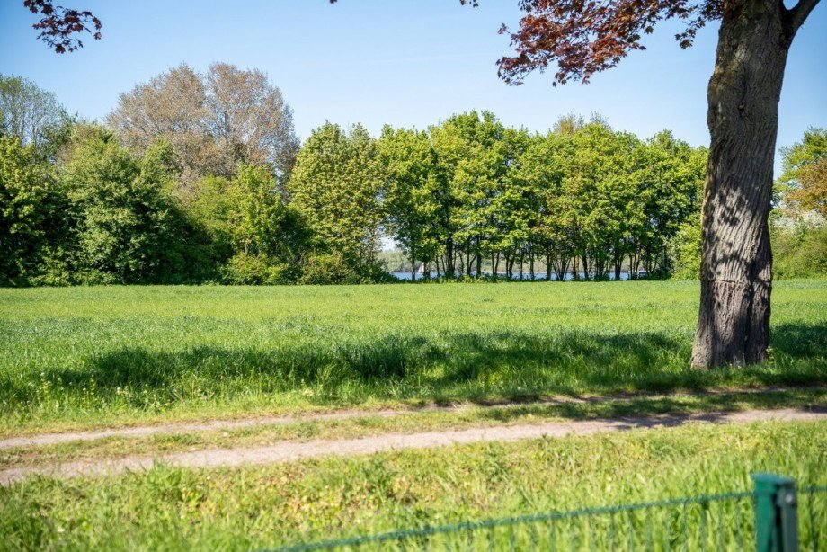 Blick auf den See Doppelhaush�lfte Xanten
