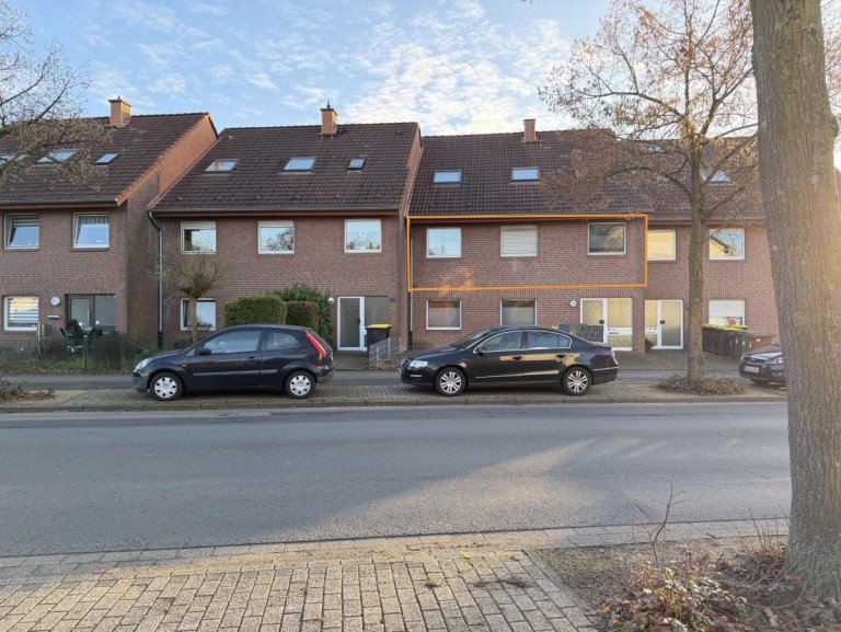 Au�enansicht Kleve Etagenwohnung Gut geschnittene 3-Zimmer-Eigentumswohnung mit Balkon und Garage in zentraler Lage von Kleve