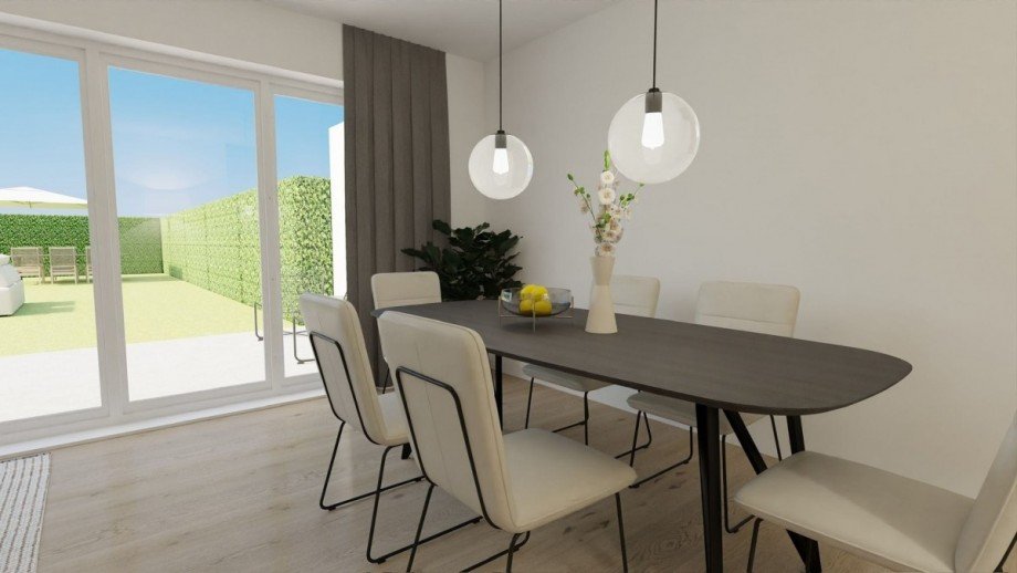 Musterbeispiel Esszimmer Reihenmittelhaus Kleve