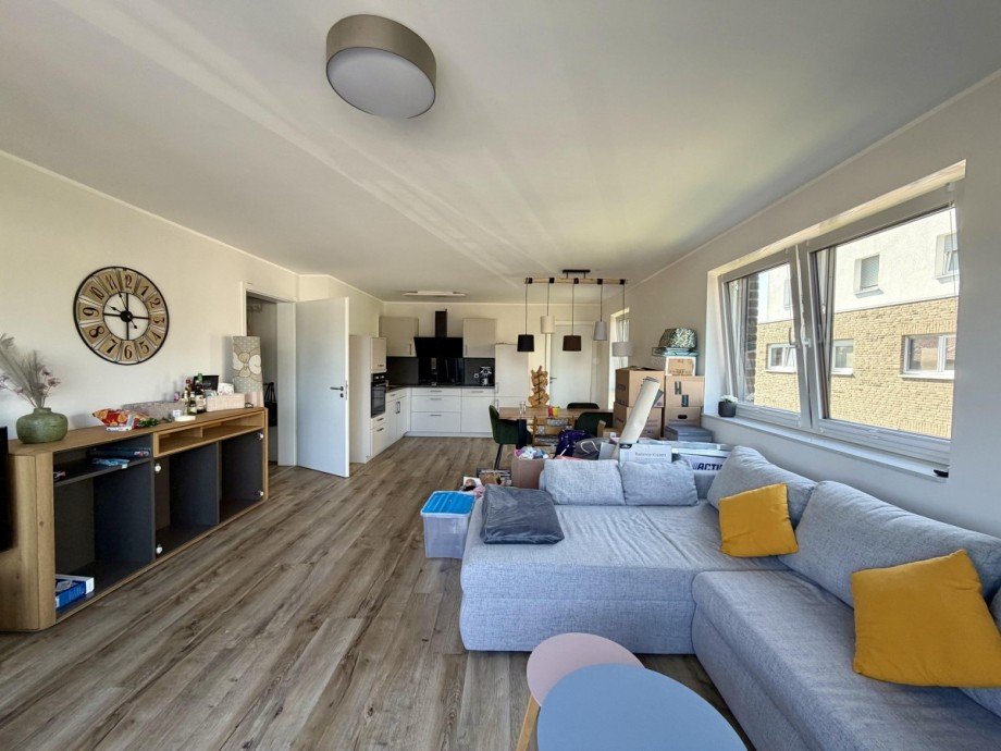 Wohnzimmer Etagenwohnung Bedburg-Hau