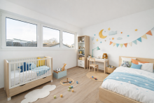 Beispiel Kinderzimmer Bezugsfertige Neubauwohnung in City-Lage