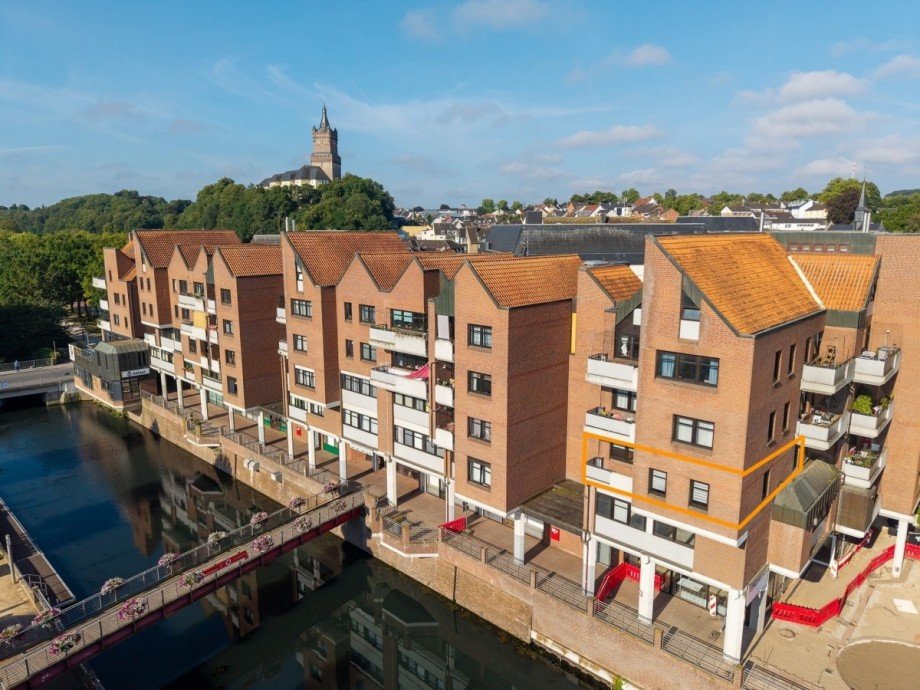 Au�enansicht Etagenwohnung Kleve