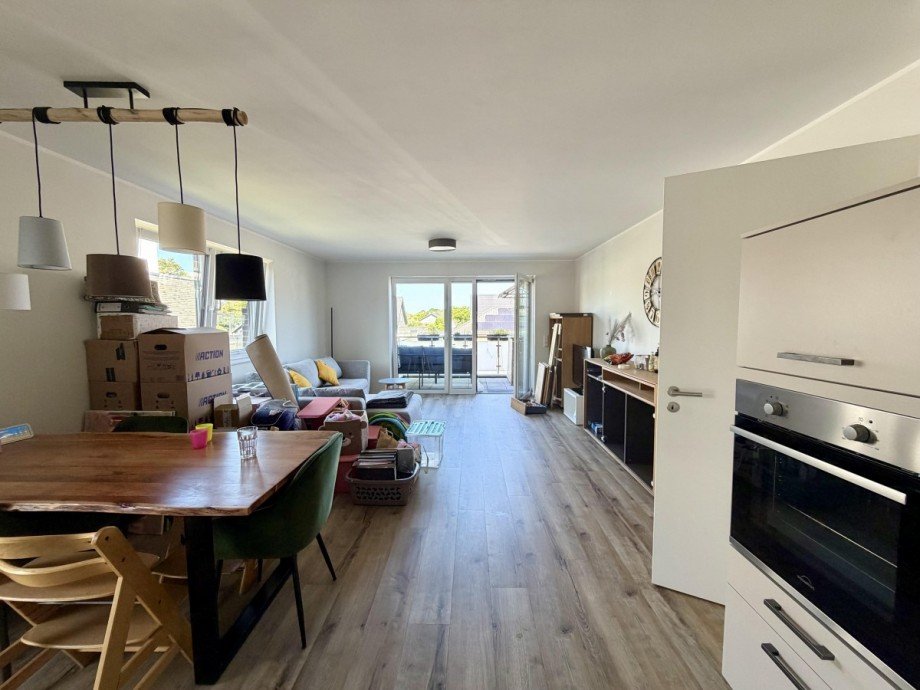 Wohnzimmer Etagenwohnung Bedburg-Hau
