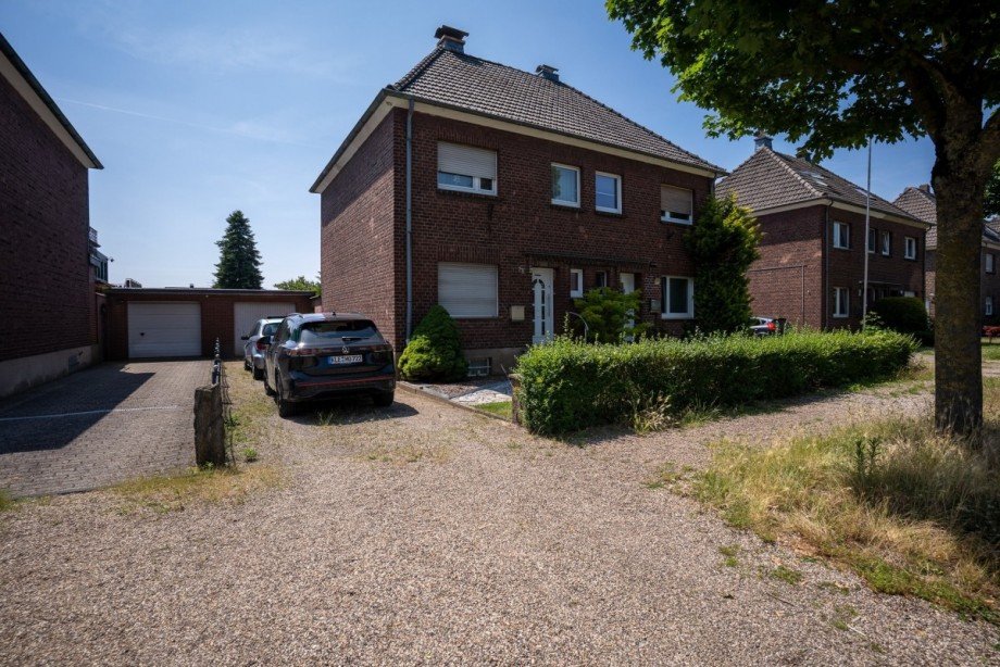 Au�enansicht Doppelhaush�lfte Rheinberg