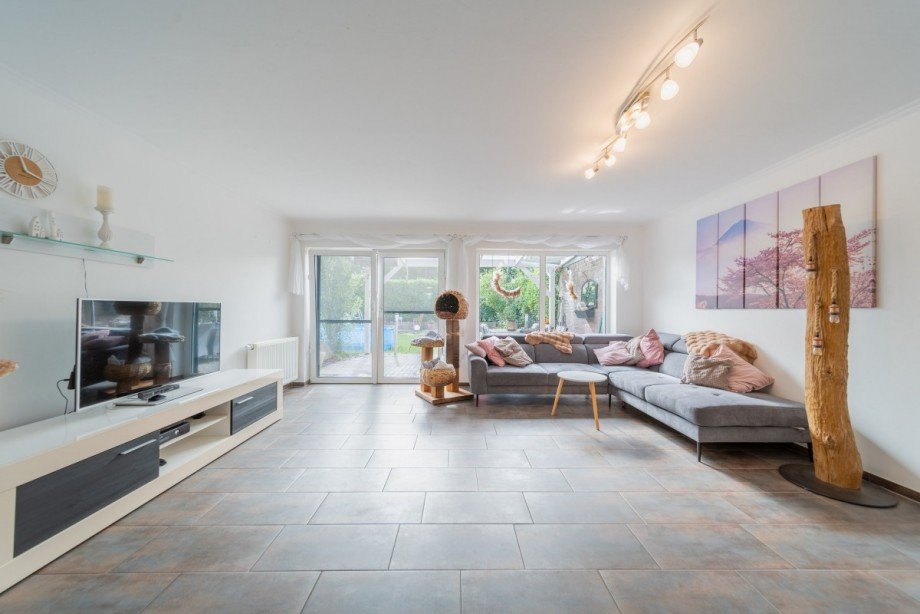Wohnzimmer Doppelhaush�lfte Uedem