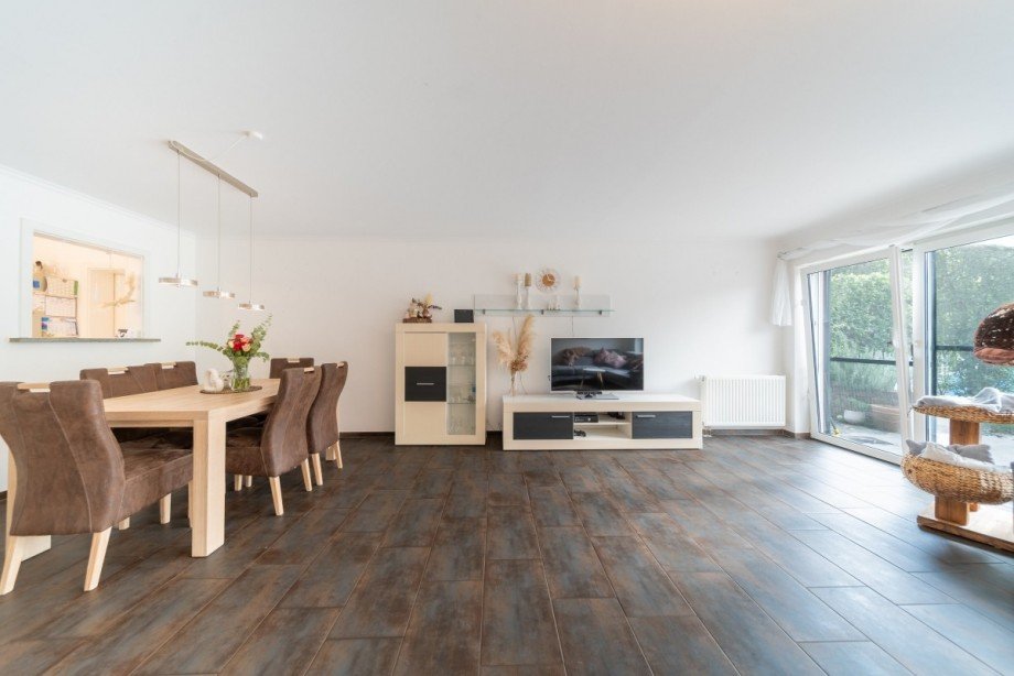 Wohn-Esszimmer Doppelhaush�lfte Uedem