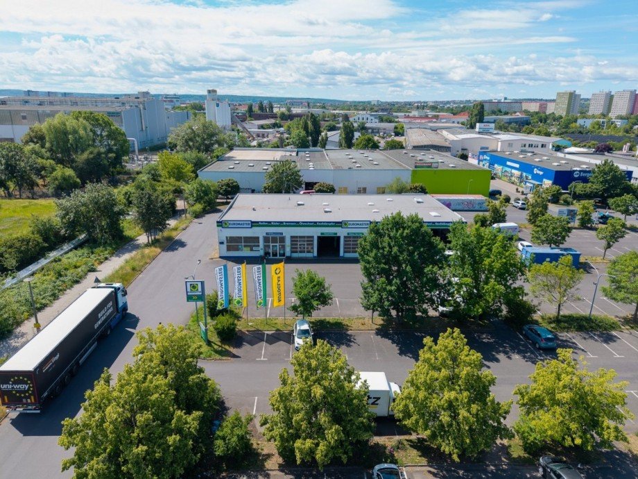 Ansicht Einkaufszentrum Erfurt