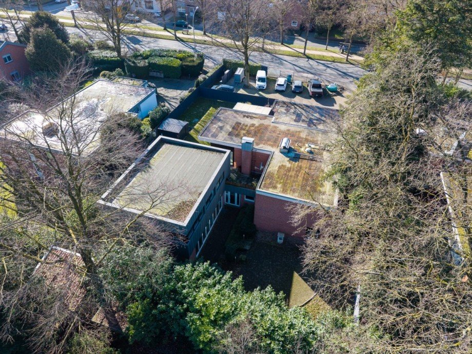 Au�enansicht B�rohaus Kleve