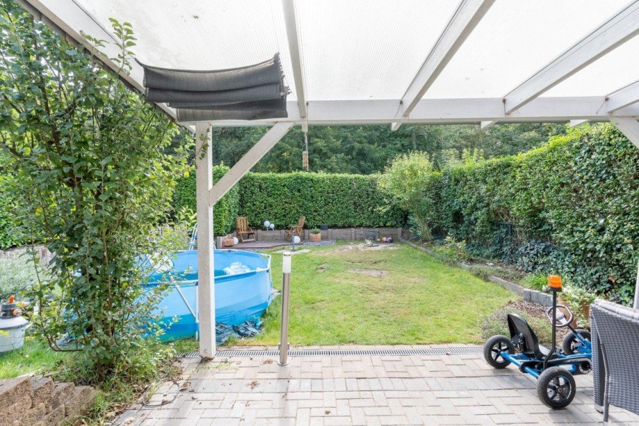 Gartenansicht Doppelhaush�lfte Uedem