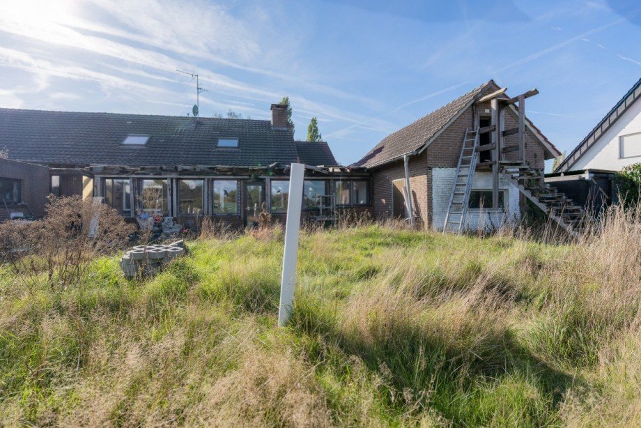 Hausr�ckseite Einfamilienhaus Kranenburg