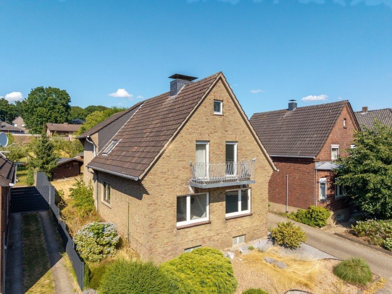 Au�enansicht Bedburg-Hau - Schneppenbaum Einfamilienhaus Freistehendes Einfamilienhaus wartet auf neuen Besitzer!
