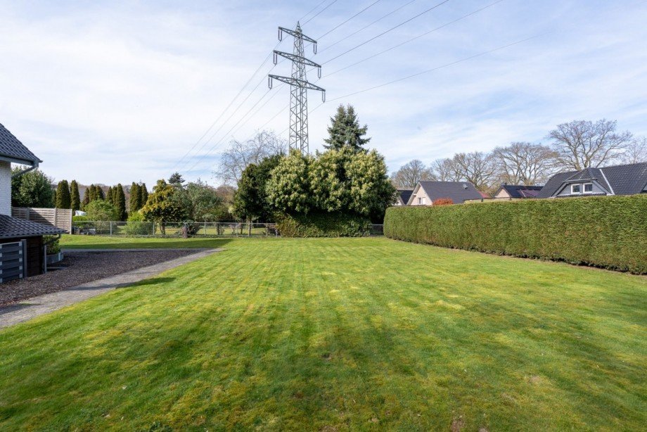 Gartenansicht Mehrfamilienhaus Bedburg-Hau