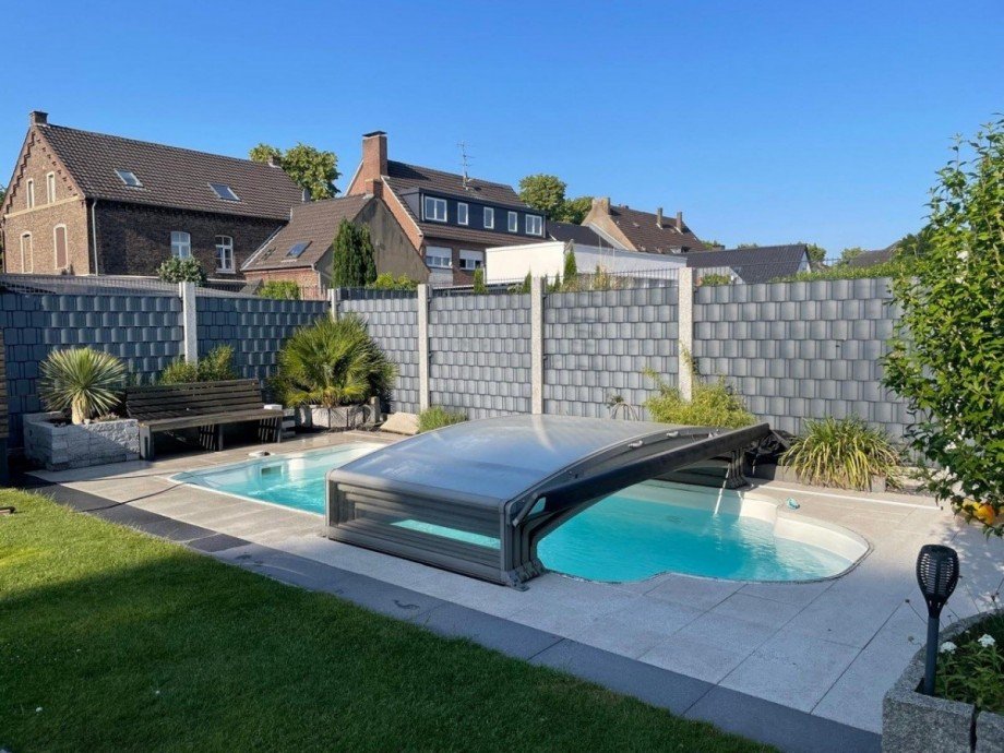 Gartenansicht Einfamilienhaus Xanten