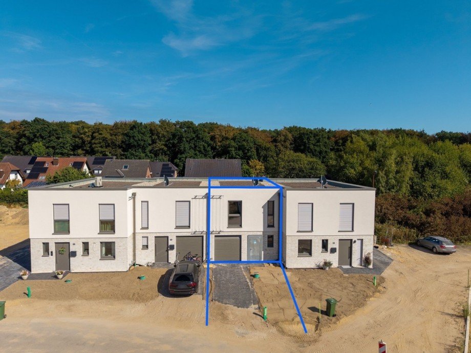 Au�enansicht Reihenmittelhaus Kleve