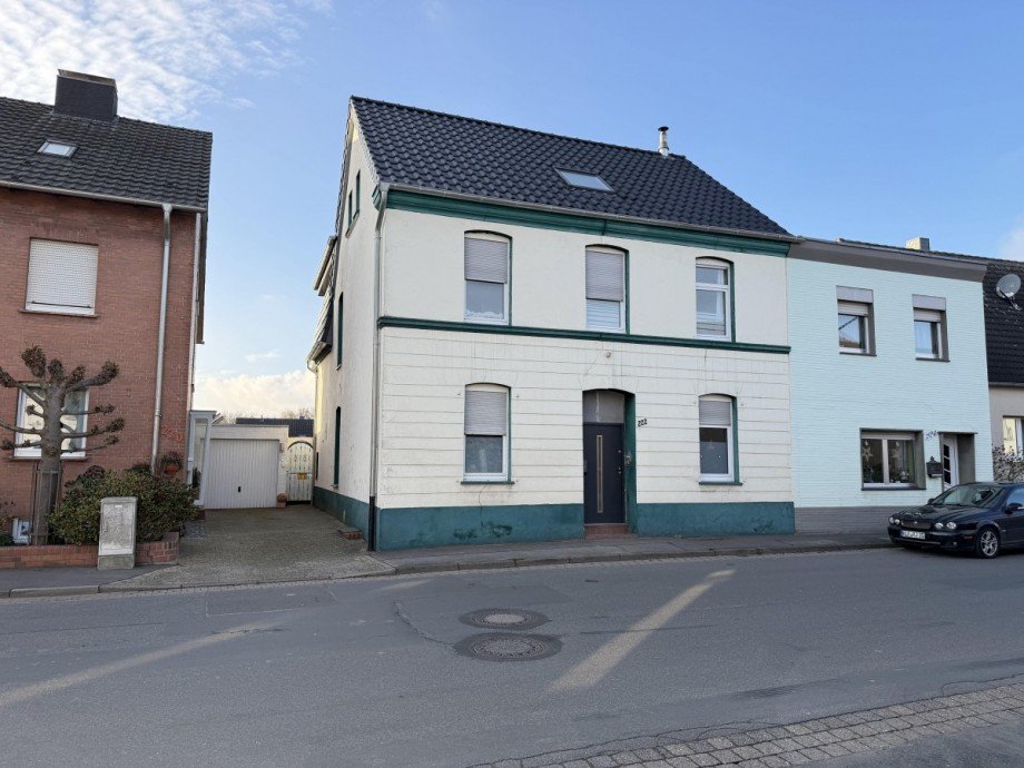 Au�enansicht Doppelhaush�lfte Kleve