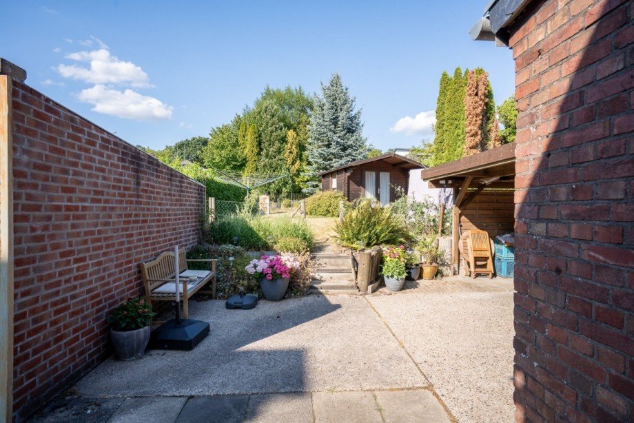 Terassenansicht Einfamilienhaus Bedburg-Hau
