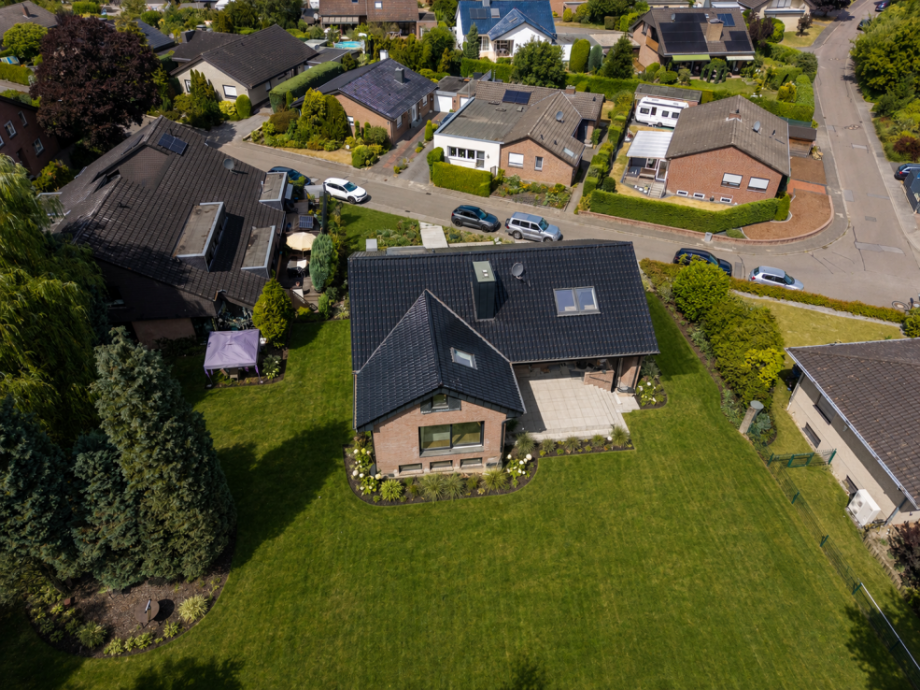 m�gliche Gartengestaltung Einfamilienhaus Bedburg-Hau