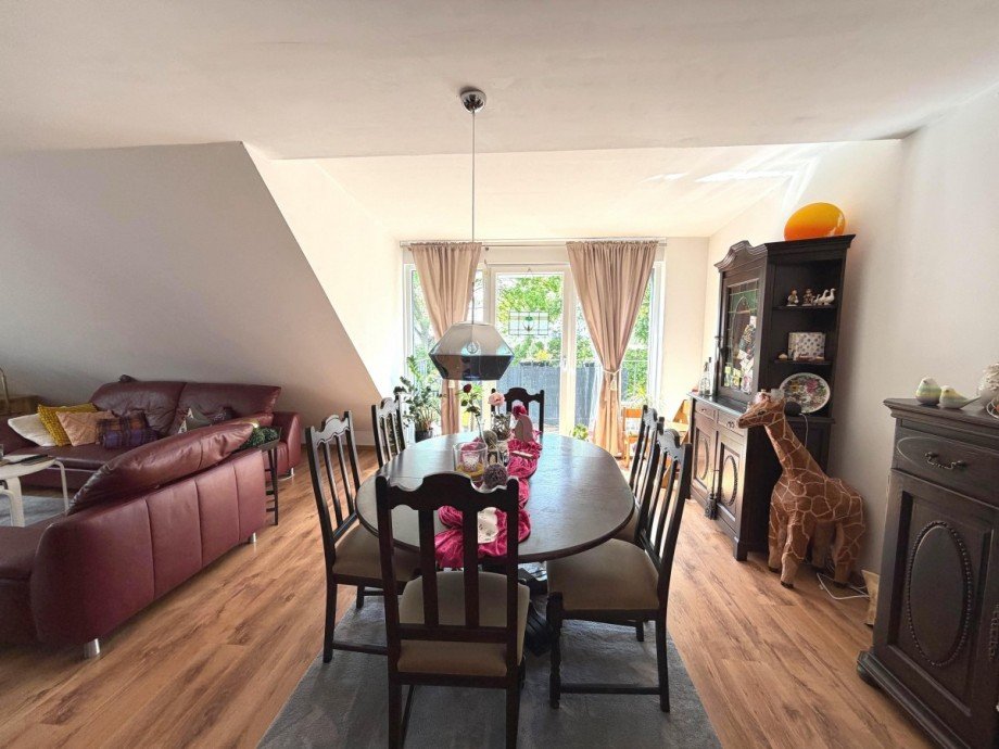 Essbereich Dachgeschosswohnung Kalkar