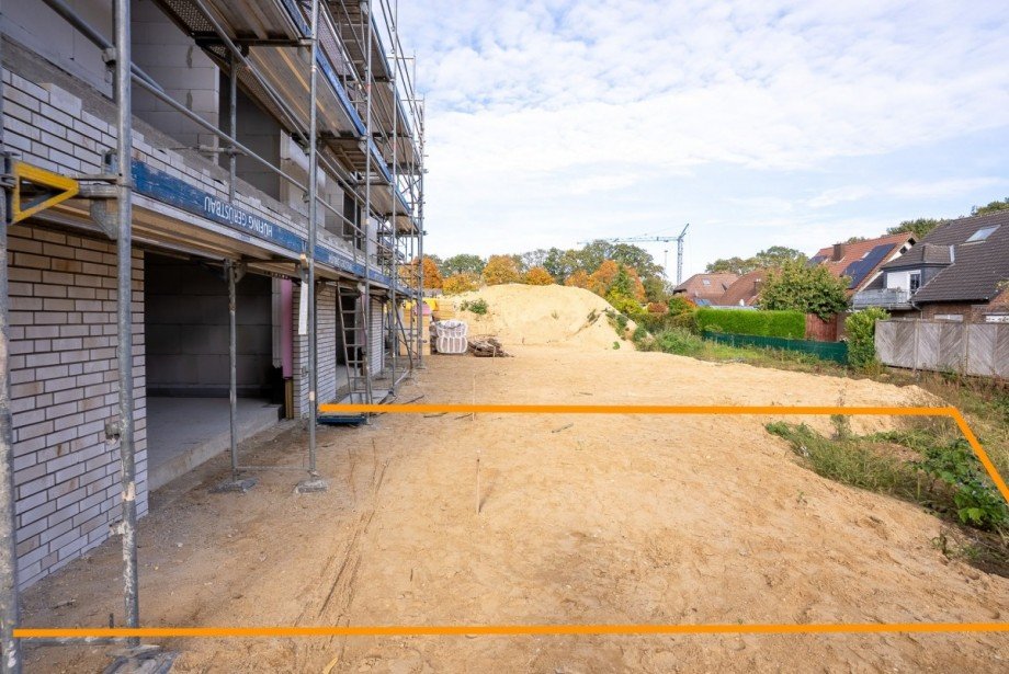 Au�enansicht Hinten Reihenmittelhaus Kleve