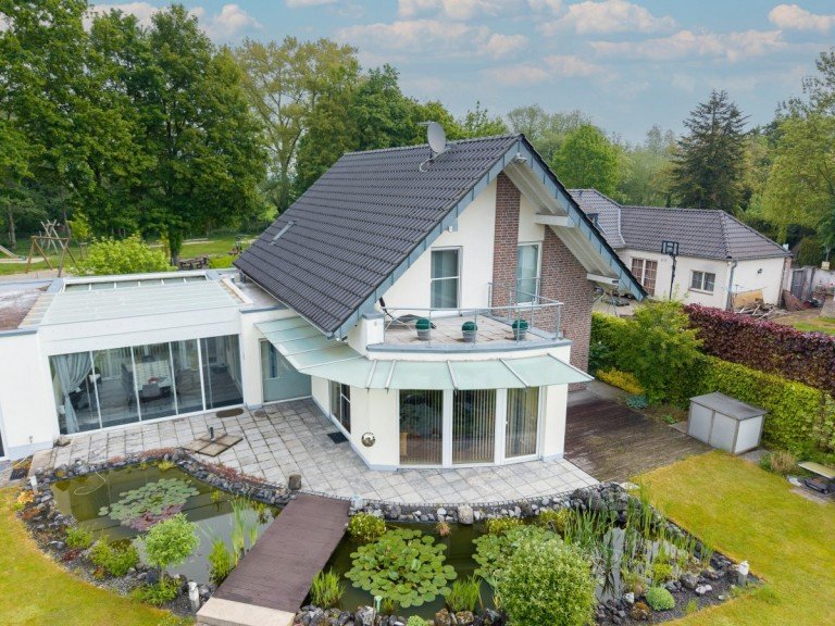 Au�enansicht Kranenburg - Zyfflich Einfamilienhaus Gro�z�giges Wohnen in Grenzn�he