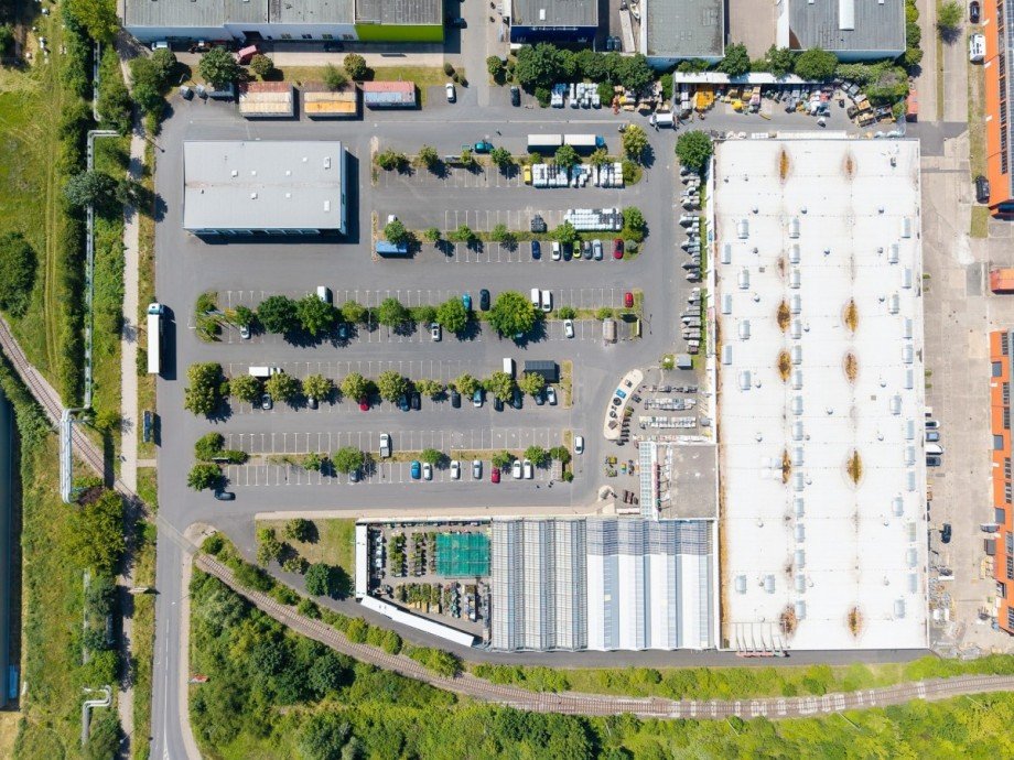 Ansicht Einkaufszentrum Erfurt