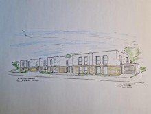 Au�enansicht Neubau-Erdgeschosswohnung (WE 1) mit Terrasse & Garage - Stoppelberg,  Kleve-Reichswalde