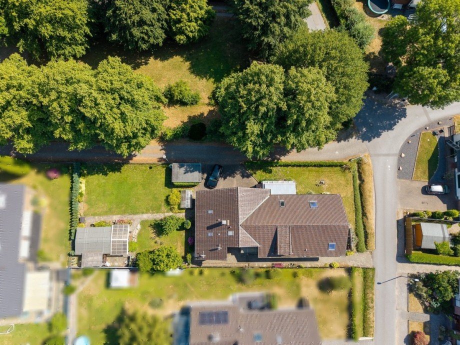 Drohenfoto Einfamilienhaus Kleve