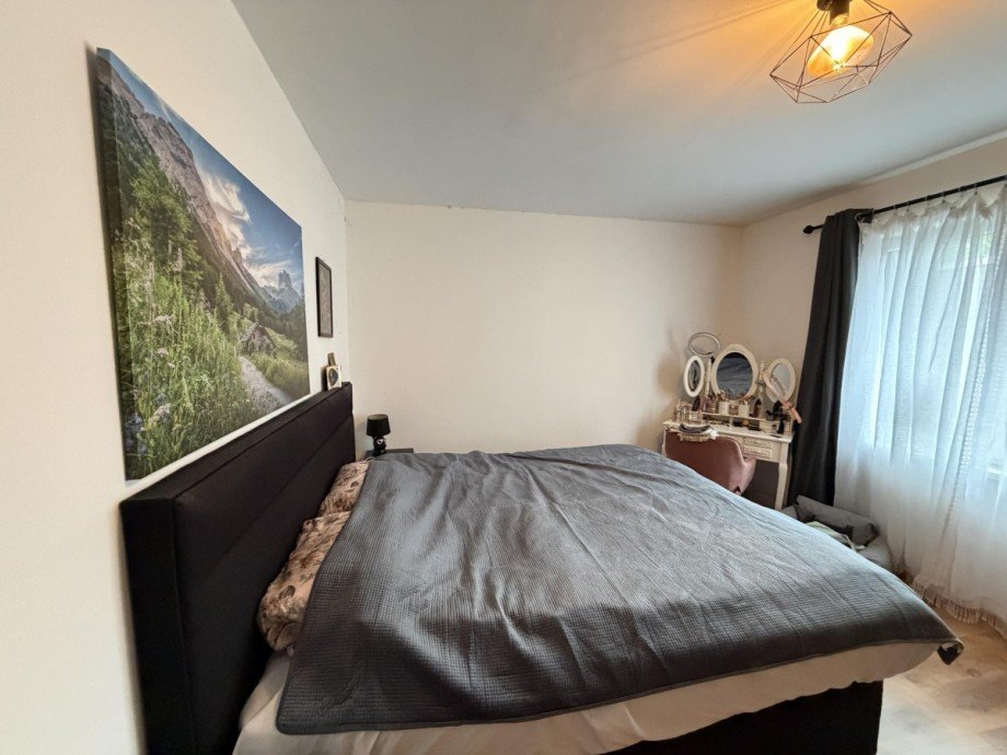 Schlafzimmer Erdgeschosswohnung Kalkar