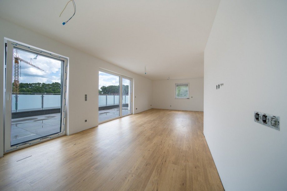 Wohnzimmer Penthousewohnung Kleve