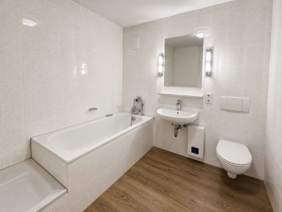 Badezimmer Dachgeschosswohnung Kleve