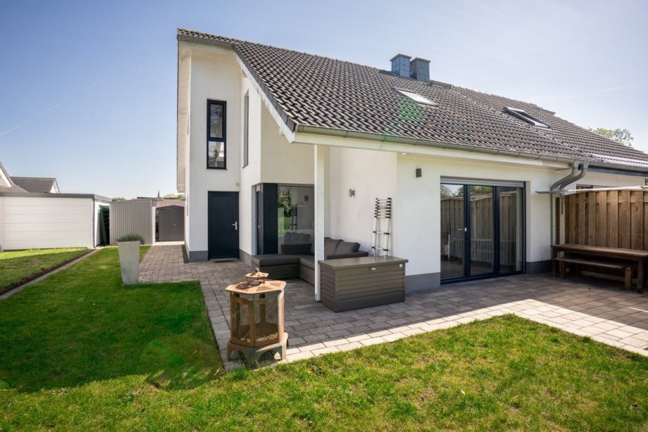 Au�enansicht Doppelhaush�lfte Xanten