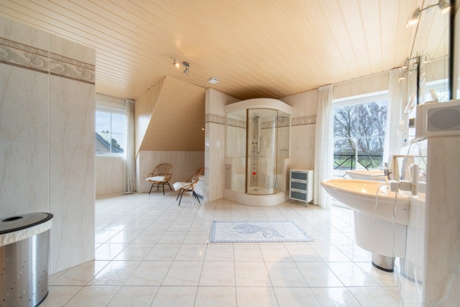 Badezimmer Villa Kranenburg