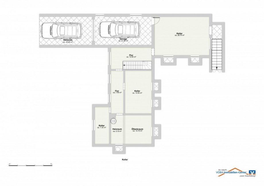 Grundriss KG Bungalow Kranenburg