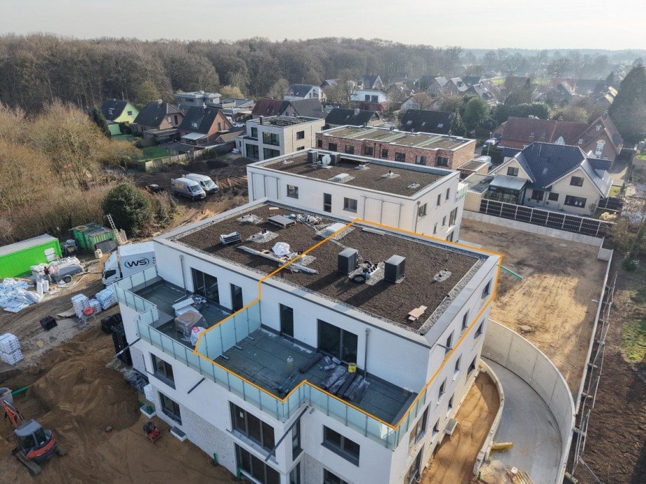 Au�enansicht Penthousewohnung Kleve